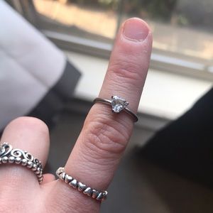cute midi costume diamond ring